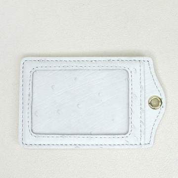 【M2nd】盧加鴕鳥皮證件套(白-T07A)