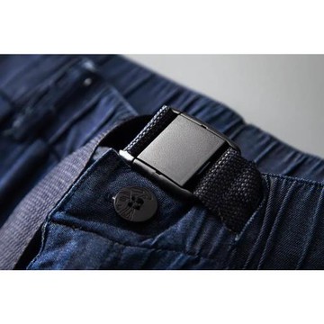 TENCEL天絲面料高垂感！男士送腰帶薄款寬松束腳褲牛仔褲休閑褲潮