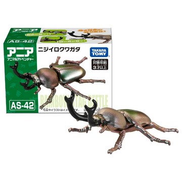 TAKARA TOMY 日本TOMICA ANIA AS-42 彩虹甲蟲 AN90853 多美動物園
