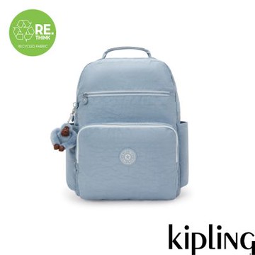 Kipling 雲霧藍大容量媽媽包-SO BABY