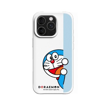 iPhone 16 Pro SolidX 白 - 哆啦A夢 Doraemon - 探頭看一看