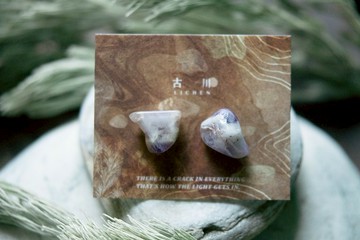 CRACK | 礦物系耳環 |  EARRINGS