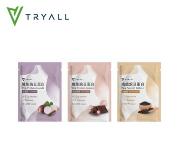 [豪爽大力X優馬] Tryall 機能植物蛋白飲12入組- 12入組