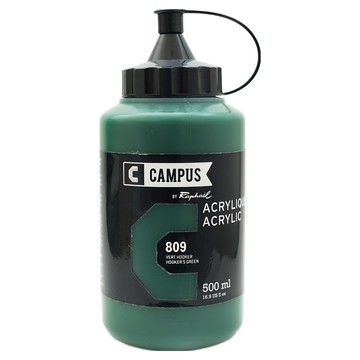 CAMPUS 康普思 壓克力顏料 N131761 809 霍克綠  500ml  1色