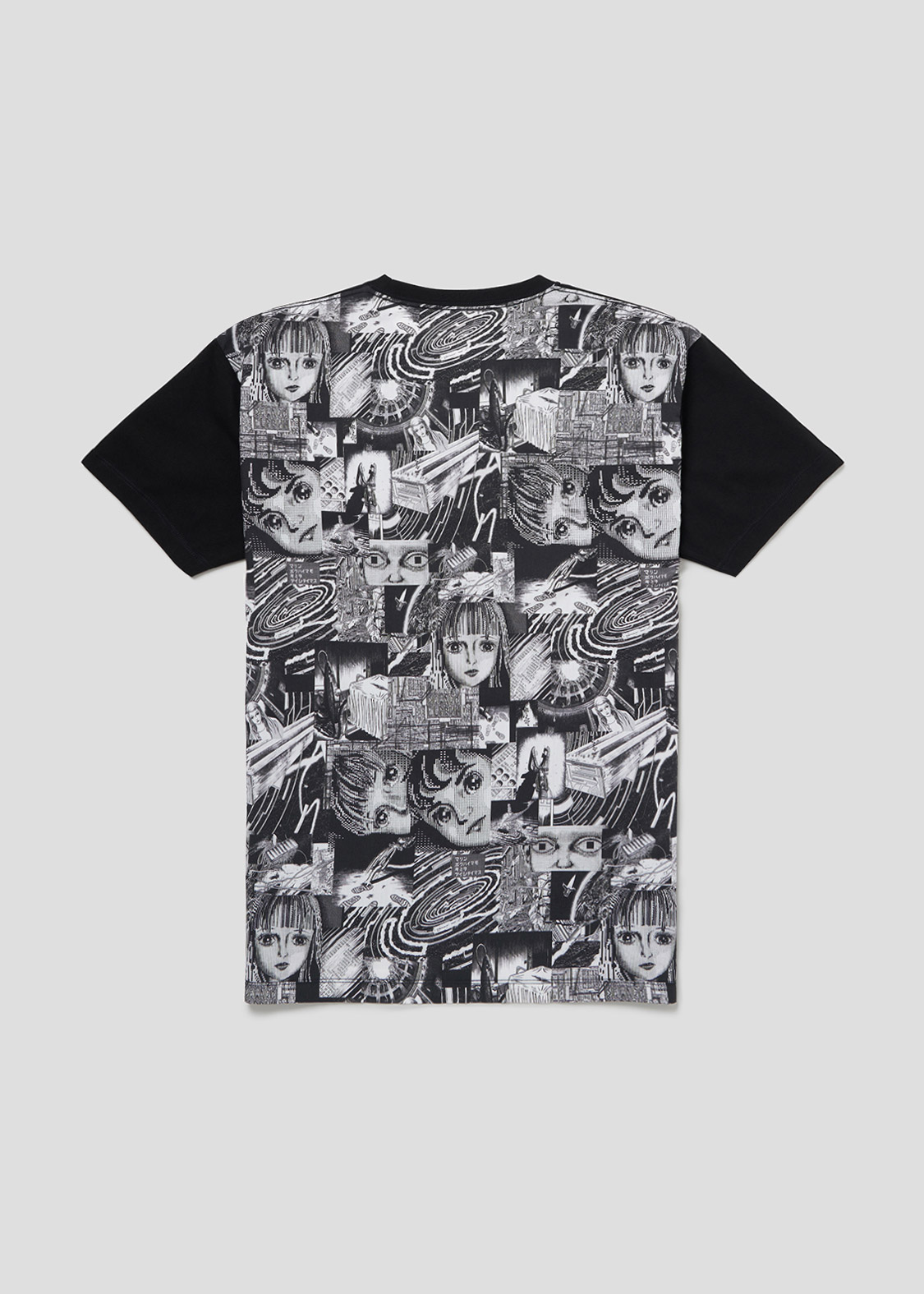 わたしは真悟 アイ 楳図かずお コラボバック総柄tシャツ 通販 Lineポイント最大8 0 Get Lineショッピング