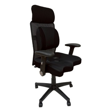 舒適電腦椅 台灣製 EH-03D  黑色  67 x 51 x 118 cm  1個