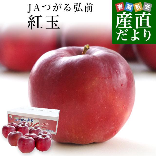 青森県より産地直送 JAつがる弘前 紅玉 約3キロ (9玉から13玉) 送料無料 りんご リンゴ 林檎