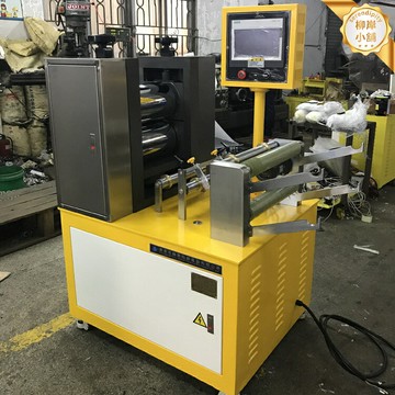 【高精度糾偏】三輥壓延機 開煉機 壓延機 輥壓機 煉膠機 實驗室設備 立式設計 精密壓延 橡膠塑料加工 科研實驗專用