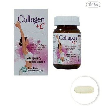 膠原蛋白錠(100%純度水解膠原蛋白 + C) 60 粒 / 瓶