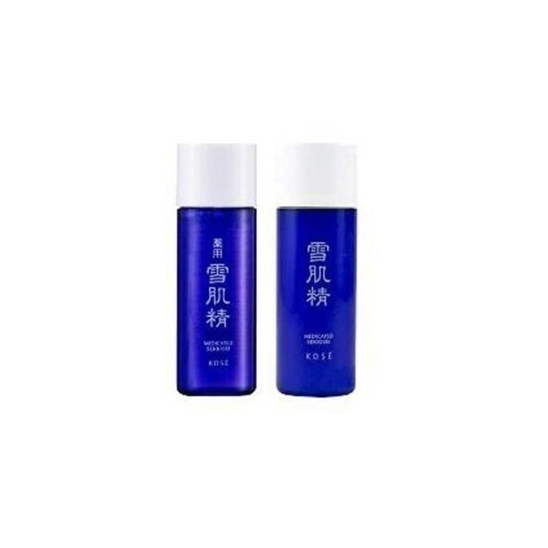 ☆ お得な2本セット お試し ミニサイズ コーセー 薬用雪肌精 化粧水 33ml ＆ 雪肌精 乳液 33ml セット サンプル品 KOSE  [並行輸入品] [医薬部外品] 通販 LINEポイント最大0.5%GET LINEショッピング