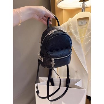 高級感大容量雙肩包女百搭時尚大學生書包小眾通勤旅游旅行背包潮