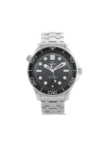 OMEGA - 2020s pre-owned Seamaster Diver 42mm - men - Sapphire Crystal/Steel - One Size - Black