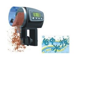 {台中水族} 日生RESUN 微電腦液晶螢幕顯示自動餵食器 特價