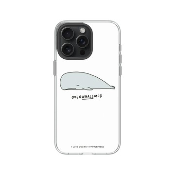 iPhone 15 Pro Max Clear 透明 - ilovedoodle (Lim Heng Swee) - Overwhalemed 鯨魚