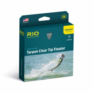 RIO Products Premier Tarpon Clear Tip Floater Saltwater Fly Line Low Stretch WF10F