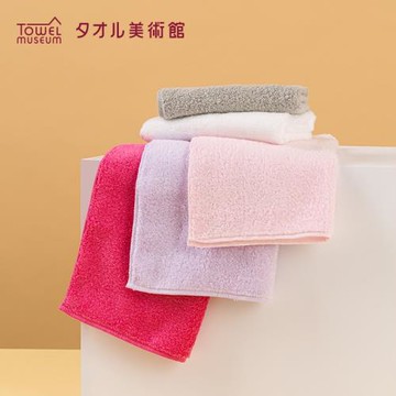 夕才兒美術館一廣毛巾雙面無捻紗純棉方巾柔軟吸水耐用洗臉小毛巾