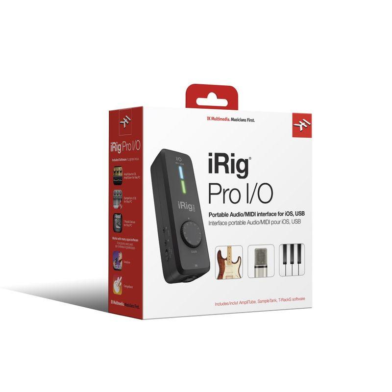 IK Multimedia iRig PRO I O ハイエンド・オーディオ MIDIインターフェイス IP-IRIG-PROIO-AS国内