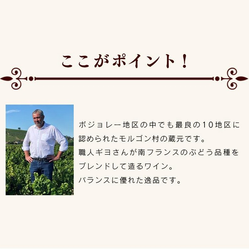 ギヨ ヴァン ド フランス テロワール ド オリジン 赤 750ml