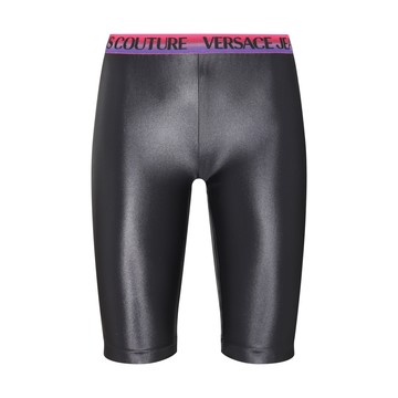 Versace Jeans Couture - Black And Multicolour Cycling Shorts