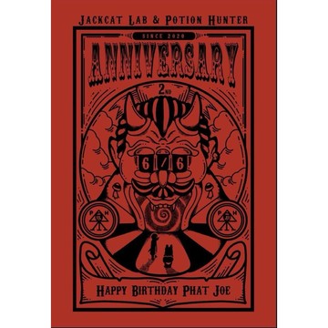 現貨 Jackcatlab 工作室 PhatJoe 肥喬 兩週年 A2 海報 刺青藝術 刺青