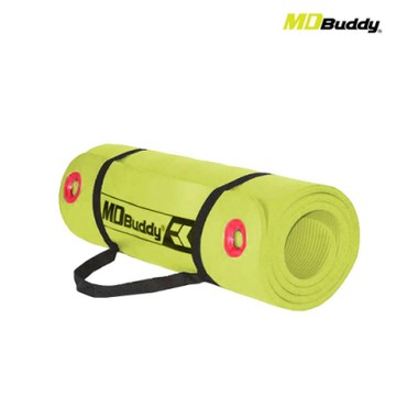 MDBuddy NBR紅色扣眼瑜珈墊 隨機