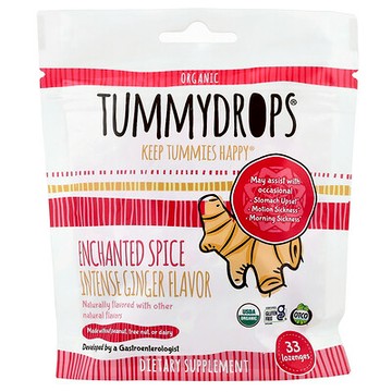 Tummydrops, 有機魔力香辛姜，33 片
