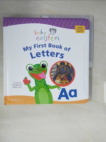 【書寶二手書T8／少年童書_ZO2】My First Book of Letters_Aigner-Clark, Julie/ Zaidi, Nadeem (ILT)