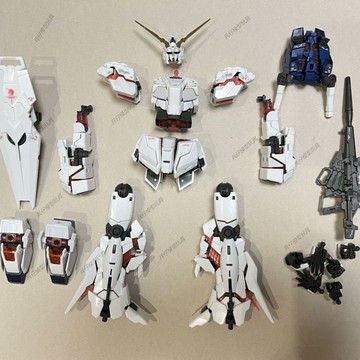 【台灣出貨】✨免運 補件 萬代 RG 25 1/144 RX-0 獨角獸補件 高達 部位補件鋼彈補件 機娘補件