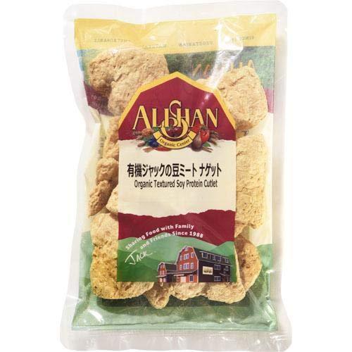 アリサン 有機ジャックの豆ミートナゲット 80g