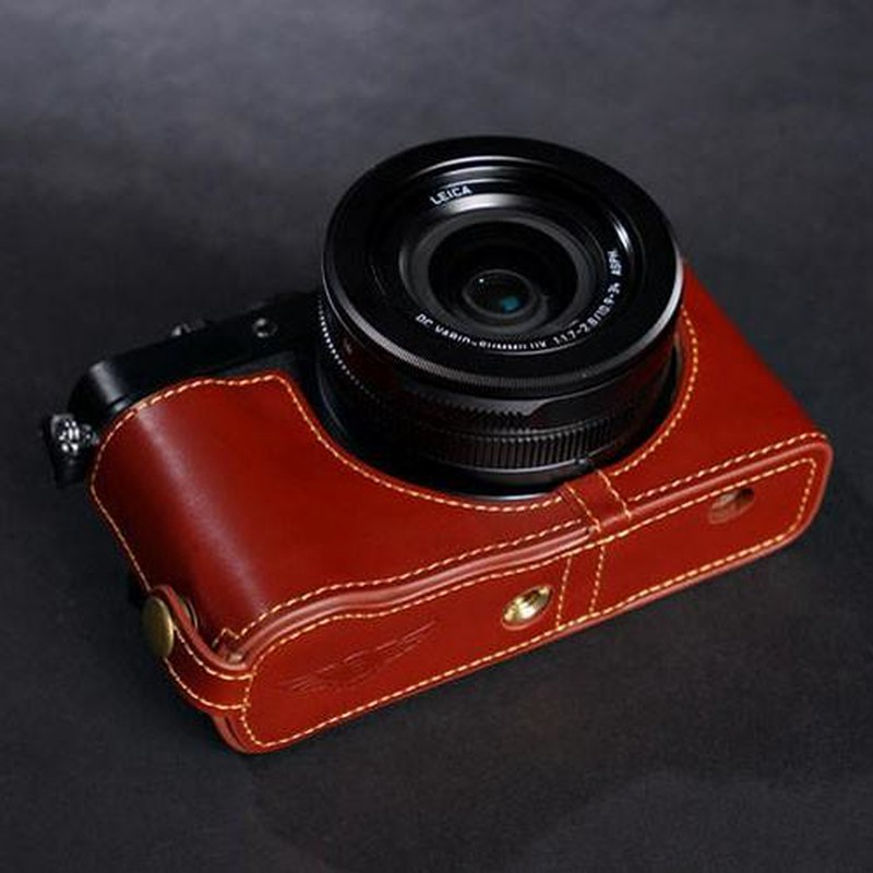 TP Original Leather Camera Body Case for Panasonic LUMIX