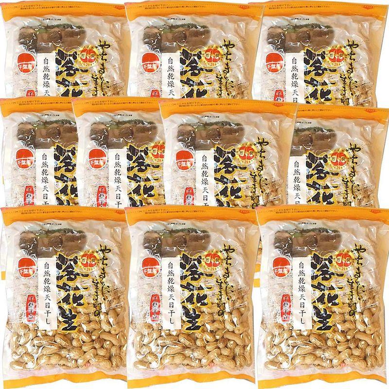 天日干し煎ざや400g×10個セット(千葉半立） 千葉県産八街落花生