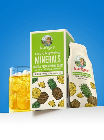 maryruth's Liquid Nighttime Minerals 7 Sticks (7-day supply)