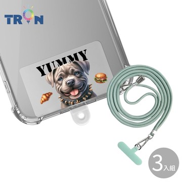 TRON GOOGLE Pixel 8鬥牛犬-單圖防摔 手機 掛繩 手機殼