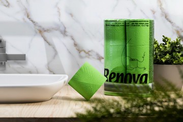 Renova滾筒式香氛彩色卷紙六入 家居裝飾時尚喬遷禮不掉色環保