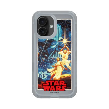 iPhone 16 AirX 流變灰 - 迪士尼-星際大戰 Star Wars - 路克&莉亞公主-電影海報
