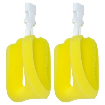 KU.KU Duckbill 酷咕鴨 好替換海棉刷 補充包  黃色  2個