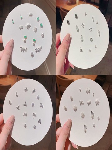 耳釘女夏季小眾2021年新款潮純銀簡約小巧耳飾設計感養耳洞防過敏