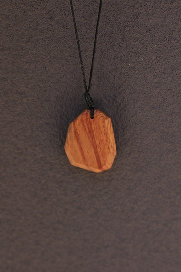 壹染指原創全手工 | 幾何系列 木吊墜 | 紅酸枝 一物一圖