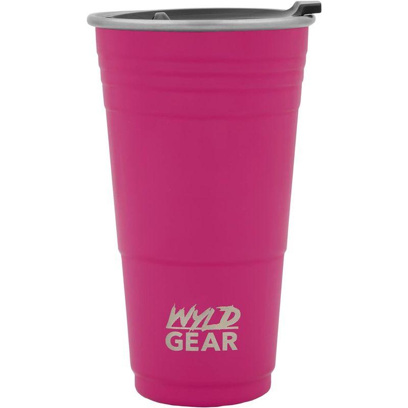 ワイルドギア WYLD GEAR タンブラー CUP 24oz ワイルドカップ 710ml キャンプ Pink