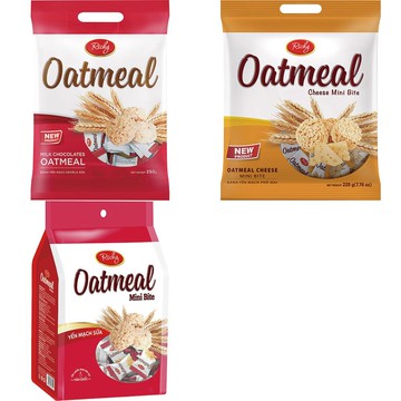 【蝦皮直營】瑞奇 迷你一口燕麥酥 原味250G/起司220G/原味206G