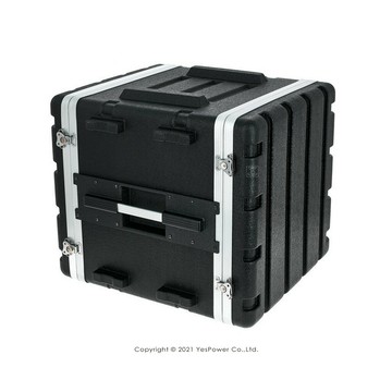 RW08 8U ABS瑞克箱 二開輕便型機櫃/手提航空箱/總深58cm/機箱/堅固耐用/防水防潮