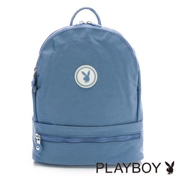 PLAYBOY - 後背包  Simple life系列 - 藍色