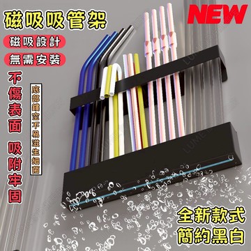 台灣出貨🔥磁吸吸管架 磁吸吸管盒 吸管架 吸管盒 一次性吸管筷子收納架 免打孔掛墻置物架 磁吸吸管收納盒 冰箱磁吸吸管架