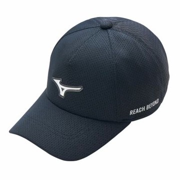 MIZUNO 美津濃 帽子 運動帽 棒球帽 遮陽帽 黑 32TWC50209P