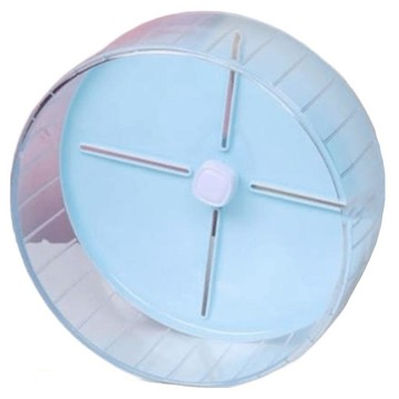 寵物星樂園 糖果色靜音滾輪 26cm  1個  糖果藍