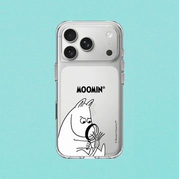 Clear 抗黃化透明防摔手機殼∣姆明Moomin/頭髮分岔了嗎?