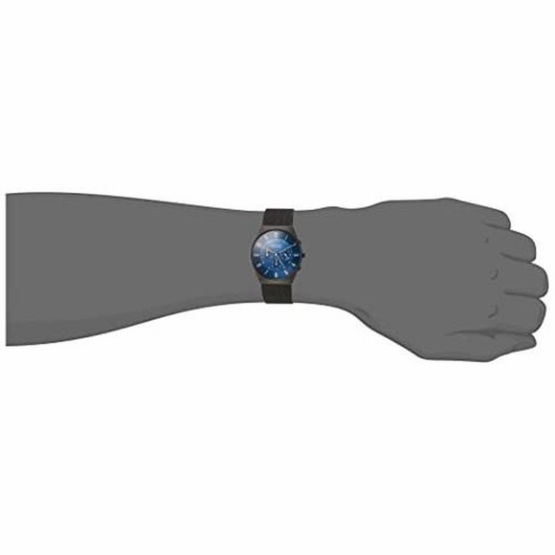 スカーゲン Watch Grenen Chronograph SKW6841 メンズ Black | LINEショッピング