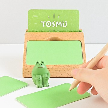 【主管禮物】小草槽名片座 架 辦公桌 期末贈品 MEMO 客製