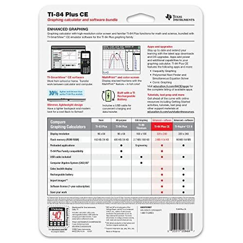 Texas Instruments TI84PLSCEBLUBRY グラフ電卓