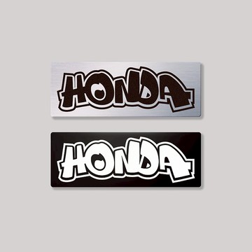 HONDA/HHP/鋁牌飾貼 SunBrother孫氏兄弟